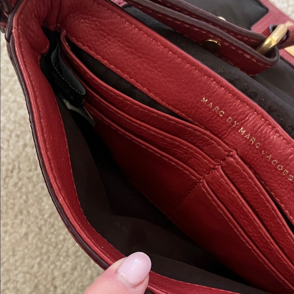 Marc By Marc Jacobs Red Crossbody Bag - Picture 16 of 16